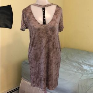 NWT Cutout T-shirt dress